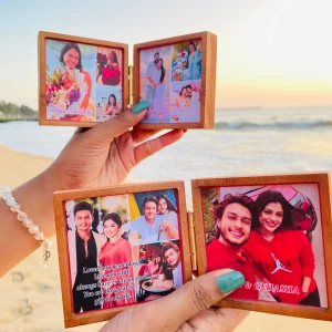 Wood Photo Box